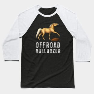 Kinsley the Offroad Bulldozer who Hates Mud Baseball T-Shirt